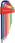 PB stiftnøglesæt L+K Rainbow 1,5-10 mm 41-212LH10RB miniature