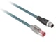PUR Ethernet kabel M12 lige/RJ45 3M 7524687834