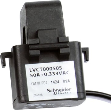 LVCT 50 A - 0.333 V output - split core CT - Ø=10 mm x H=11 mm LVCT00050S