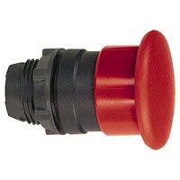 Harmony paddetrykshoved i plast med Ø40 mm padde i rød farve med fjeder-retur ZB5AC4