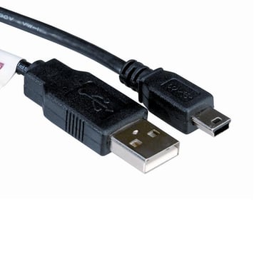 USB 2 kabel A/han-mini B 3m 11.02.8730