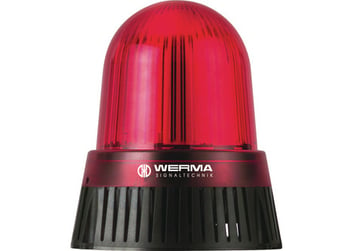LED-sirene 108 dB Rød 24 VAC/VDC, Type:43110075 110-39-724