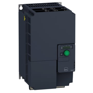 Frekvensomformer 11kW 3x600V IP20 med 5 sikkerhedsfunktioner og mulighed for kortslutningsbeskyttelse direkte monteret på drevet ATV320D11S6C