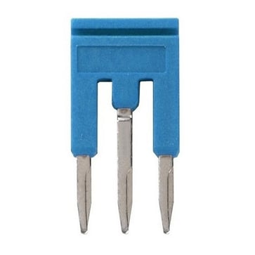 Cross bar for rækkeklemmer 1 mm ² push-in plus modeller, 3 poler, blå farve XW5S-P1.5-3BL 669981