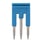 Cross bar for terminal blocks 1mm² push-in plusmodels 3 poles blue color XW5S-P1.5-3BL 669981 miniature