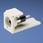 Stereo Connector, 3.5mm, White CM35MSSWH miniature