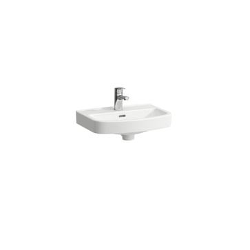 LAUFEN KOMPAS washbasin with overflow, 1 taphole, white H8101500001041