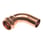 Conex Bänninger >B< MaxiPro 90° Street Bend 1⅛" copper MPA5001 0090001 miniature