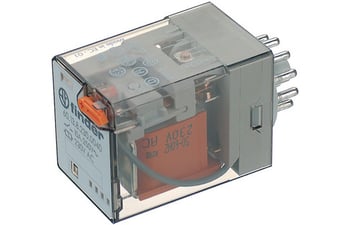 Industrial Relay 60, 3CO, 10A, PC Pin 137-44-444