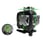Elma Laser x360-4 med 4 stk. 360˚ grønne linjer for ekstra synlighed 5706445677085 miniature