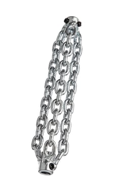RIDGID FlexShaft K9-204 knocker 3" triple chain 64328