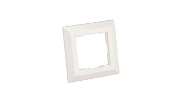 Ramme 80x80mm hvid for PanNet Euro urdtag FCFPAW