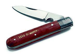 Kabelkniv med træhæfte 60 mm 120052