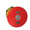 Harmony nødstopshoved i plast for LED med Ø40 mm paddehoved i rød farve og træk for at frigøre ZB5AT8643M miniature