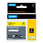 DYMO Rhino Industrial Tape Flexible Nylon 12mmx3.5m black on yellow 18490 miniature