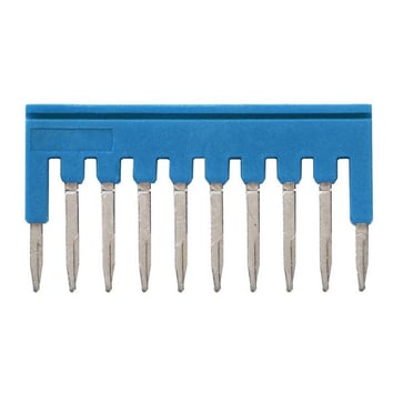 Cross bar for rækkeklemmer 1 mm ² push-in plus modeller, 10 poler, blå farve XW5S-P1.5-10BL 670046
