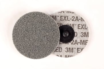 Scotch-Brite™ Roloc™ Rondel XL-DR, 2A MED, 50 mm, Grå/sort, 60 stk/krt, PN17185 7100000860