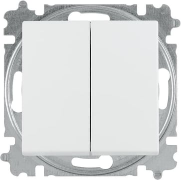 ABB-basic55 Kroneafbryder blank hvid 10A 1 modul leveres inklusive tangenter 2CHB210554A5094