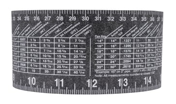 FLANGE WIZARD Wrap-Around WW-16 Small for 1"-6" pipes (30" Length / 2 5/8" Width) 35171225