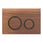 Geberit Sigma21 betjeningsplade, sort krom/nøddetræ 115.651.JX.1 miniature