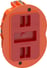 LK FUGA Air Slim forfradåse 1,5 modul, orange