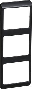 OPUS66 - frame combi - 3 module - vertical charcoal grey 500N8403