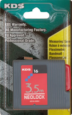 KDS tape measure fiberglass 16 mm 3.5 m KS1635WEU