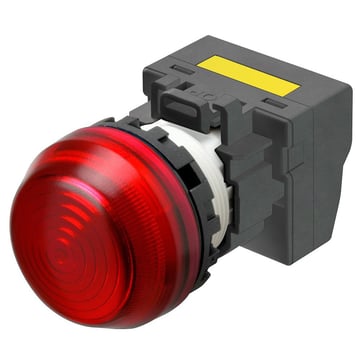 M22N Indicator, Plastic halvkugleformet, rød, rød, 220/230/240 VAC, push-in terminal M22N-BG-TRA-RE-P 672602