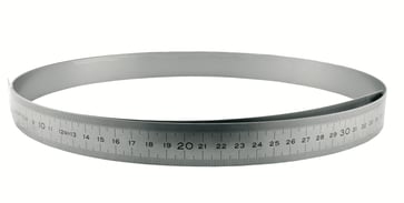 Flexible steel ruler 300x13x0,5 mm Left to right graduation 10311210