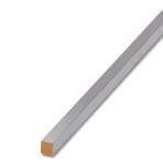 Neutral busbar, width: 6 mm, height: 6 mm, material: Copper, tin-plated, length: 1000 mm, color: silver 402161