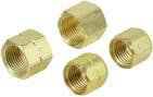 Cap nut for X 11 - handle: Cap nut Acetylene LH G ¼" + Oxygen G ¼" Qty: 1+1 300835