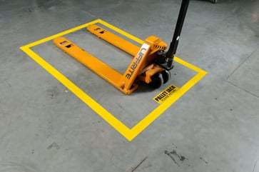 ToughStripe Floor Marking Tape. Yellow 50.80 mm x 30.48 m. 104312