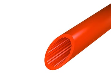 Kabelrør fiber 40mm 3,7mm vægtykk. 1000m orange EVODUCT GROOV glat m. lavfriktion EVODUCT GROOVE 40X3,7