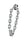 RIDGID Flexshaft K9-204 kædeskraber 2" dobbelt kæde 64323 miniature