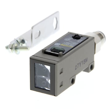 Fotoaftaster, diffus, 700 mm, DC, 3-leder, NPN/PNP, vandret, M12 plug-in E3S-CD16 OMS 239827