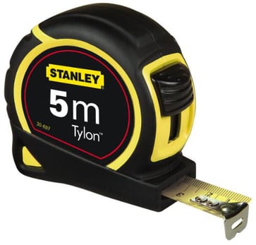 Stanley tylon tape 5m/19mm carded 0-30-697
