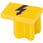 Berøringsbeskyttelse gul, 2,5  MM2  fjeder NSYTRACSR2 miniature