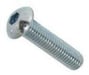 Button head ISO 7380 zinc plated 10.9