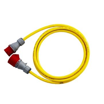 Alukaflex PUR 5G16 63A kabelsæt gul længde 10m IP67 38060050