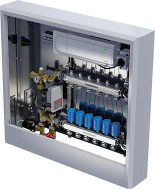 Uponor Comfort Port installation cabinet 4 loops 1120844