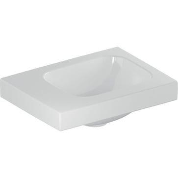 Geberit iCon Light hand rinse basin f/furniture, 380 x 280 mm, white porcelain KeraTect 501.831.00.4