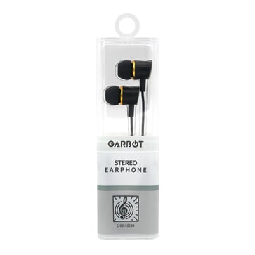 Garbot headset In-ear med microfon minijack 3,5mm sort 814521