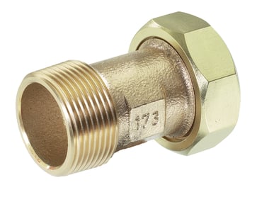 Kemper 1½" Union connector, union nut, 1 1/4" MPT 4760803200