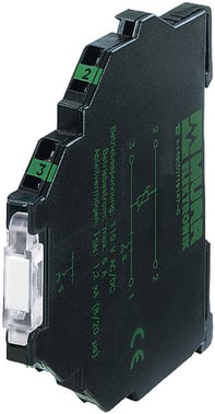 MIRO 6.2 24VDC 250 VAC / DC-1A optokobler modul, IN: 53 VDC - OUT: 250 VAC / 350 VDC / 1 A, fjederklemmen 6,2 mm 6652572