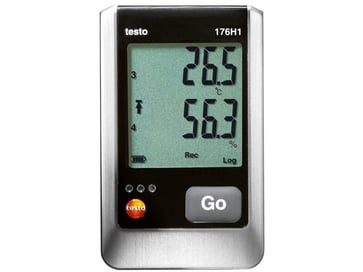 Testo 176H1 - Four-channel humidity and temperature data logger 0572 1765