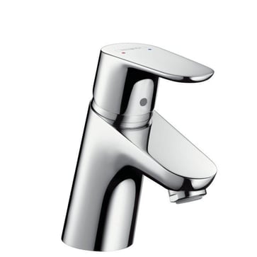 hansgrohe Focus håndvaskarmatur 70 m/PushOpen bundventil, krom 31604000