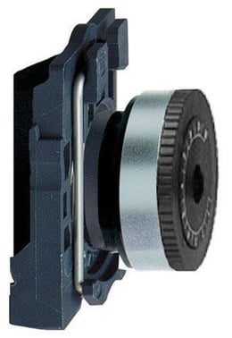 Harmony potentiometerhoved i plast for montering af løst potentiometer med ø6,35 mm aksel ZB5AD922