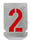 Stencil sæt med tal 0-9 med 40mm tegnhøjde 10 dele 20139120 miniature