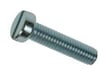 Slotted cheese head screws DIN 84 zinc plated