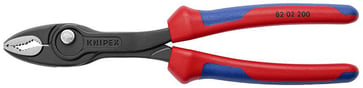 Knipex TwinGrip, Slip Joint Pliers multi-component grips 82 02 200
